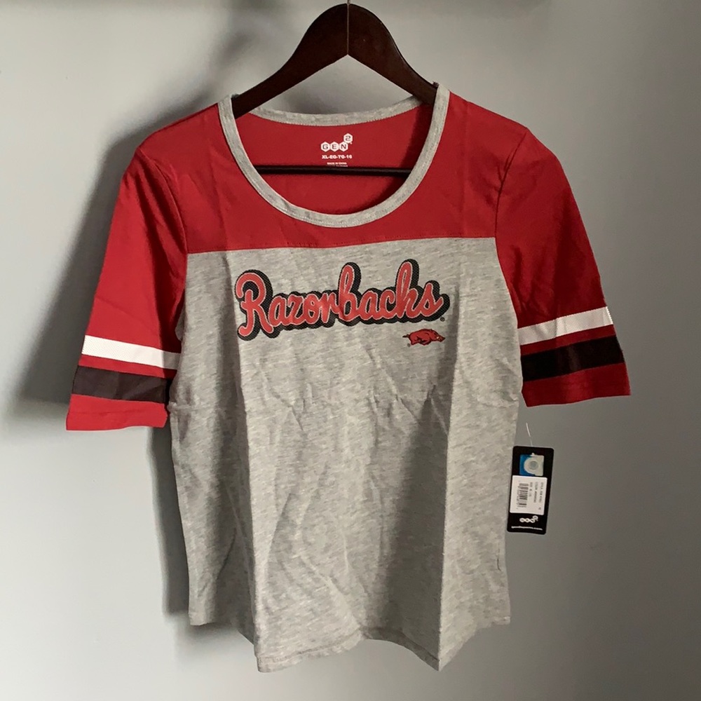 NWT Arkansas Razorbacks Youth Shirt